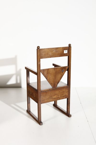 GRASSI VITTORIO (1878 - 1958) : attribuito. Scrivania con sedia  - Asta Asta 393 | DESIGN E ARTI DECORATIVE DEL NOVECENTO Online - Associazione Nazionale - Case d'Asta italiane