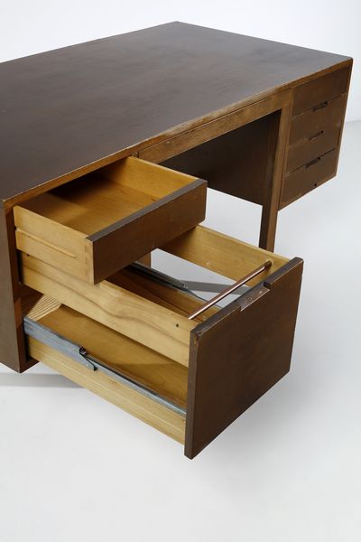 BREUER MARCEL (1902 - 1981) : Scrivania Canaan per Gavina  - Asta Asta 393 | DESIGN E ARTI DECORATIVE DEL NOVECENTO Online - Associazione Nazionale - Case d'Asta italiane