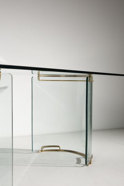 MASSONI LUIGI  (n. 1930) : Tavolo Adam per Gallotti e Radice  - Asta Asta 393 | DESIGN E ARTI DECORATIVE DEL NOVECENTO Online - Associazione Nazionale - Case d'Asta italiane