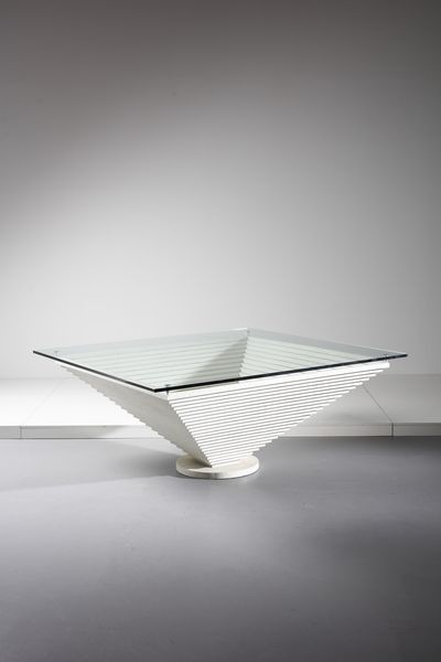 MANIFATTURA ITALIANA : Grande tavolo  - Asta Asta 393 | DESIGN E ARTI DECORATIVE DEL NOVECENTO Online - Associazione Nazionale - Case d'Asta italiane