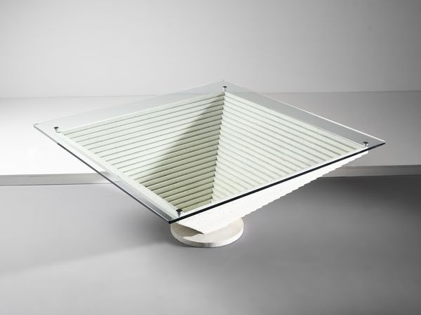 MANIFATTURA ITALIANA : Grande tavolo  - Asta Asta 393 | DESIGN E ARTI DECORATIVE DEL NOVECENTO Online - Associazione Nazionale - Case d'Asta italiane