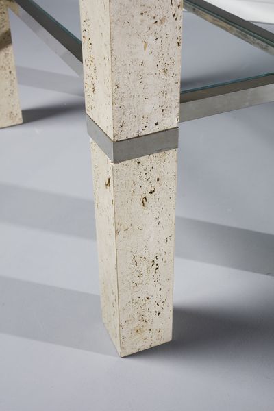 CATROUX FRANCOIS (n. 1968) : Coppia di consolle per Studio Angeletti, Roma  - Asta Asta 393 | DESIGN E ARTI DECORATIVE DEL NOVECENTO Online - Associazione Nazionale - Case d'Asta italiane