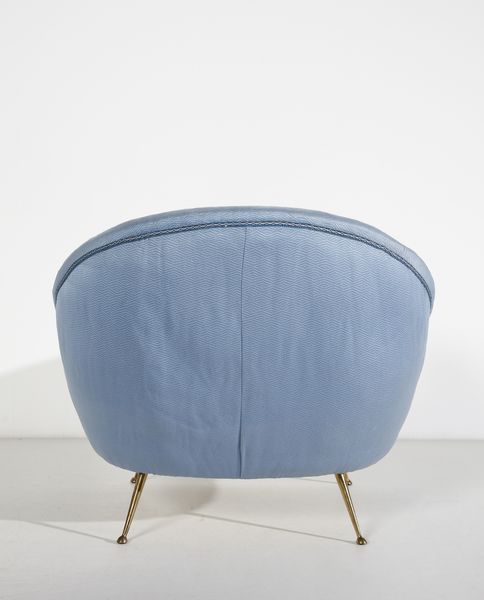 MANIFATTURA ITALIANA : Coppia di poltrone  - Asta Asta 393 | DESIGN E ARTI DECORATIVE DEL NOVECENTO Online - Associazione Nazionale - Case d'Asta italiane