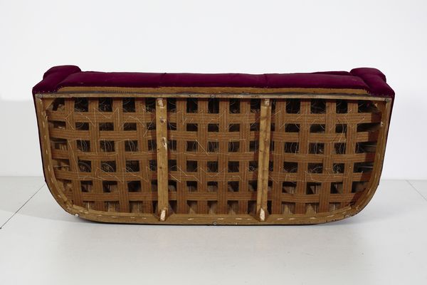 ULRICH GUGLIELMO (1904 - 1977) : attribuito. Divano  - Asta Asta 393 | DESIGN E ARTI DECORATIVE DEL NOVECENTO Online - Associazione Nazionale - Case d'Asta italiane