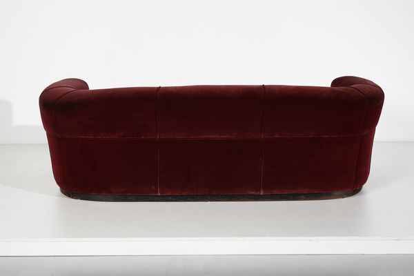 ULRICH GUGLIELMO (1904 - 1977) : attribuito. Divano  - Asta Asta 393 | DESIGN E ARTI DECORATIVE DEL NOVECENTO Online - Associazione Nazionale - Case d'Asta italiane