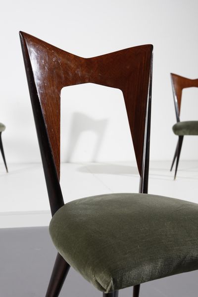 DASSI MOBILI MODERNI : Sei sedie  - Asta Asta 393 | DESIGN E ARTI DECORATIVE DEL NOVECENTO Online - Associazione Nazionale - Case d'Asta italiane