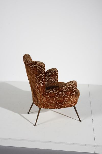 MANIFATTURA ITALIANA : Coppia di poltroncine  - Asta Asta 393 | DESIGN E ARTI DECORATIVE DEL NOVECENTO Online - Associazione Nazionale - Case d'Asta italiane