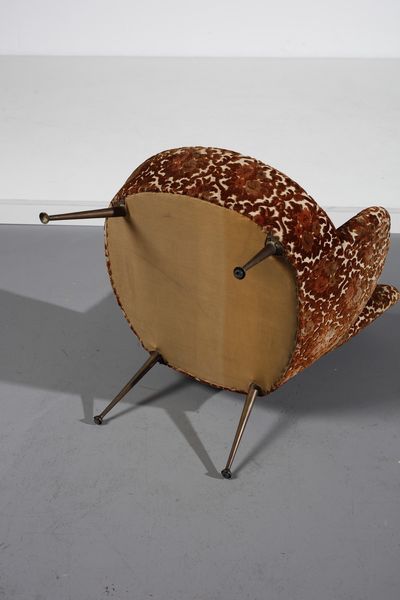 MANIFATTURA ITALIANA : Coppia di poltroncine  - Asta Asta 393 | DESIGN E ARTI DECORATIVE DEL NOVECENTO Online - Associazione Nazionale - Case d'Asta italiane