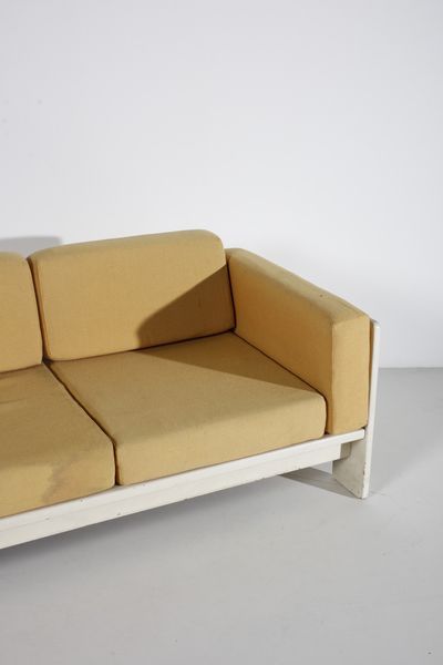 SCARPA AFRA (1937 -2011) & TOBIA (n. 1935) : Divano Bastiano per Gavina  - Asta Asta 393 | DESIGN E ARTI DECORATIVE DEL NOVECENTO Online - Associazione Nazionale - Case d'Asta italiane