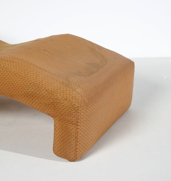 OLIVIER MOURGUE  (n. 1939) : attribuito. Chaise longue  - Asta Asta 393 | DESIGN E ARTI DECORATIVE DEL NOVECENTO Online - Associazione Nazionale - Case d'Asta italiane