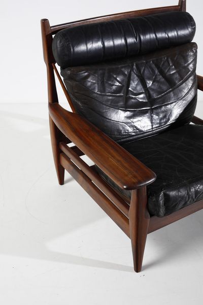 MANIFATTURA BRASILIANA : Poltrona  - Asta Asta 393 | DESIGN E ARTI DECORATIVE DEL NOVECENTO Online - Associazione Nazionale - Case d'Asta italiane