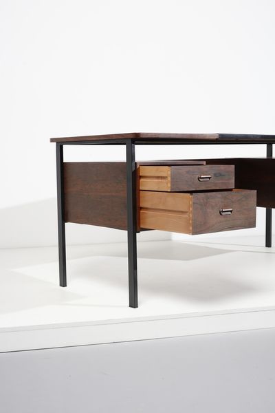 HAUNER CARLO  (1927 - 1996) : attribuito. Scrivania  - Asta Asta 393 | DESIGN E ARTI DECORATIVE DEL NOVECENTO Online - Associazione Nazionale - Case d'Asta italiane