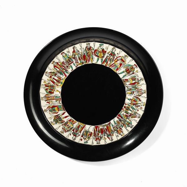 FORNASETTI PIERO (1913 - 1988) : Vassoio Le Carte  - Asta Asta 393 | DESIGN E ARTI DECORATIVE DEL NOVECENTO Online - Associazione Nazionale - Case d'Asta italiane