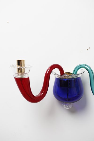 PONTI GIO (1891 - 1979) : Coppia applique 99.81 per Venini  - Asta Asta 393 | DESIGN E ARTI DECORATIVE DEL NOVECENTO Online - Associazione Nazionale - Case d'Asta italiane