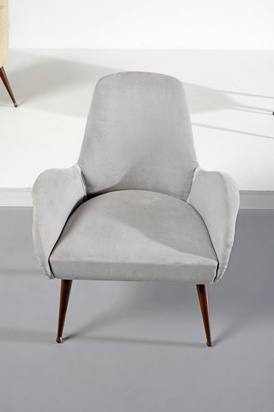 MANIFATTURA ITALIANA : Tre poltrone  - Asta Asta 393 | DESIGN E ARTI DECORATIVE DEL NOVECENTO Online - Associazione Nazionale - Case d'Asta italiane