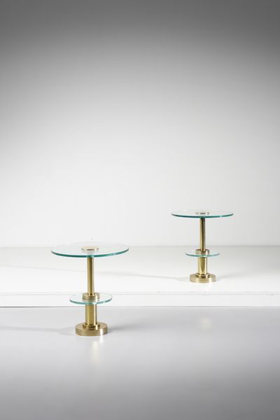 MANIFATTURA ITALIANA DEL XXI SECOLO : Coppia di tavolini  - Asta Asta 393 | DESIGN E ARTI DECORATIVE DEL NOVECENTO Online - Associazione Nazionale - Case d'Asta italiane