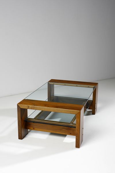 OFFICINA RIVADOSSI : Tavolino da salotto  - Asta Asta 393 | DESIGN E ARTI DECORATIVE DEL NOVECENTO Online - Associazione Nazionale - Case d'Asta italiane