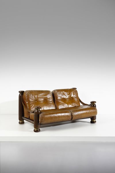 MANIFATTURA BRASILIANA : Divano  - Asta Asta 393 | DESIGN E ARTI DECORATIVE DEL NOVECENTO Online - Associazione Nazionale - Case d'Asta italiane
