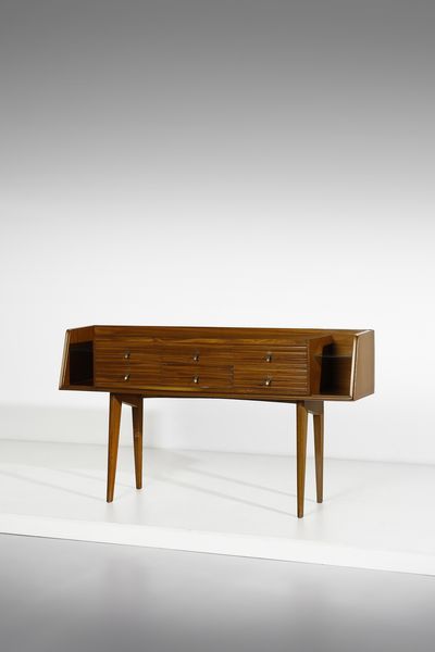 PONTI GIO (1891 - 1979) : attribuito. Mobile da soggiorno  - Asta Asta 393 | DESIGN E ARTI DECORATIVE DEL NOVECENTO Online - Associazione Nazionale - Case d'Asta italiane