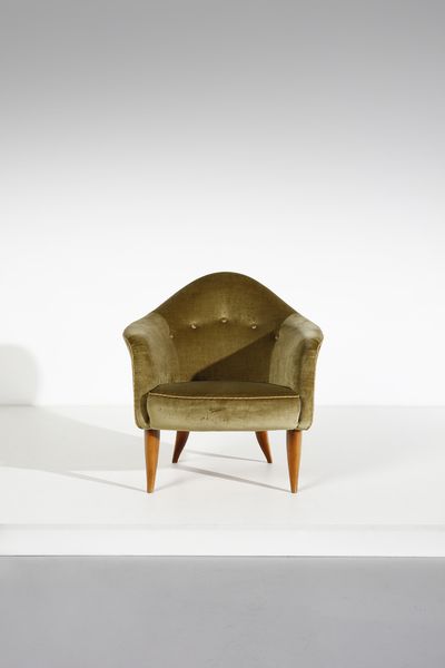 HORLIN-HOLMQUIST KERSTIN (1925 - 1997) : Poltrona Little Adam per Nordiska Kompaniet  - Asta Asta 393 | DESIGN E ARTI DECORATIVE DEL NOVECENTO Online - Associazione Nazionale - Case d'Asta italiane