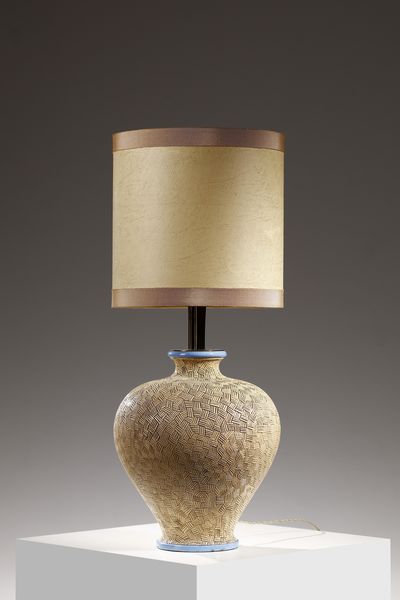 PONTI GIO (1891 - 1979) : Lampada da tavolo Graffiti per Richard Ginori  - Asta Asta 393 | DESIGN E ARTI DECORATIVE DEL NOVECENTO Online - Associazione Nazionale - Case d'Asta italiane