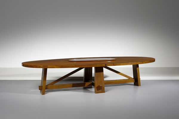 KOENING GIOVANNI KLAUS (1924 - 1989) : Grande tavolo  - Asta Asta 393 | DESIGN E ARTI DECORATIVE DEL NOVECENTO Online - Associazione Nazionale - Case d'Asta italiane