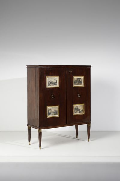 BUFFA PAOLO (1903 - 1970) : Mobile bar  - Asta Asta 393 | DESIGN E ARTI DECORATIVE DEL NOVECENTO Online - Associazione Nazionale - Case d'Asta italiane