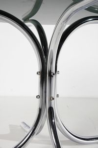 RINALDI GASTONE (1920 - 2006) : attribuito. Tavolo  - Asta Asta 393 | DESIGN E ARTI DECORATIVE DEL NOVECENTO Online - Associazione Nazionale - Case d'Asta italiane