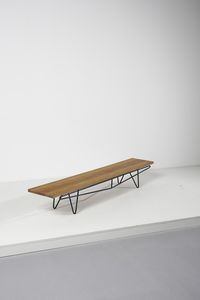 MARTIN EISLER  (1913 - 1977) : Panca per Forma  - Asta Asta 393 | DESIGN E ARTI DECORATIVE DEL NOVECENTO Online - Associazione Nazionale - Case d'Asta italiane