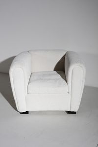 ULRICH GUGLIELMO (1904 - 1977) : attribuito. Coppia di poltrone  - Asta Asta 393 | DESIGN E ARTI DECORATIVE DEL NOVECENTO Online - Associazione Nazionale - Case d'Asta italiane