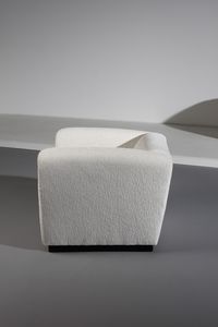 ULRICH GUGLIELMO (1904 - 1977) : attribuito. Coppia di poltrone  - Asta Asta 393 | DESIGN E ARTI DECORATIVE DEL NOVECENTO Online - Associazione Nazionale - Case d'Asta italiane