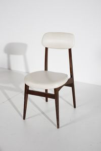 HALAS RAJMUND TEOFIL (1925 - 2008) : attribuito. Sei sedie per Paczkow  - Asta Asta 393 | DESIGN E ARTI DECORATIVE DEL NOVECENTO Online - Associazione Nazionale - Case d'Asta italiane