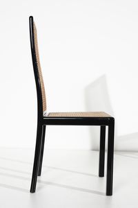 AGNOLI TITO (1931 - 2012) : Sei sedie 840 per La Montina  - Asta Asta 393 | DESIGN E ARTI DECORATIVE DEL NOVECENTO Online - Associazione Nazionale - Case d'Asta italiane