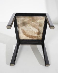 AGNOLI TITO (1931 - 2012) : Sei sedie 840 per La Montina  - Asta Asta 393 | DESIGN E ARTI DECORATIVE DEL NOVECENTO Online - Associazione Nazionale - Case d'Asta italiane