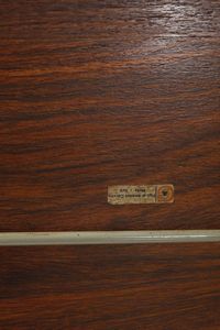 PARISI ICO (1916 - 1996) : Tavolo tondo reclinabile per Figli di Amedeo Cassina  - Asta Asta 393 | DESIGN E ARTI DECORATIVE DEL NOVECENTO Online - Associazione Nazionale - Case d'Asta italiane