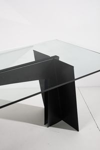 MAGISTRETTI VICO (1920 - 2006) : attribuito. Tavolo  - Asta Asta 393 | DESIGN E ARTI DECORATIVE DEL NOVECENTO Online - Associazione Nazionale - Case d'Asta italiane