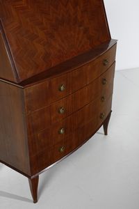 BUFFA PAOLO (1903 - 1970) : Mobile a ribalta per Spartaco Brugnoli  - Asta Asta 393 | DESIGN E ARTI DECORATIVE DEL NOVECENTO Online - Associazione Nazionale - Case d'Asta italiane