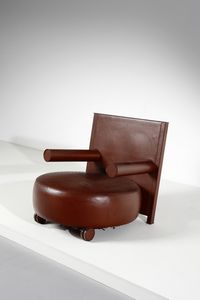 CITTERIO ANTONIO (n. 1950) : Poltrona Baisity per B&B  - Asta Asta 393 | DESIGN E ARTI DECORATIVE DEL NOVECENTO Online - Associazione Nazionale - Case d'Asta italiane