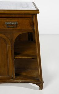 BASILE ERNESTO (1857 - 1932) : Mobile da soggiorno per Ducrot Palermo  - Asta Asta 393 | DESIGN E ARTI DECORATIVE DEL NOVECENTO Online - Associazione Nazionale - Case d'Asta italiane