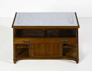 BASILE ERNESTO (1857 - 1932) : Mobile da soggiorno per Ducrot Palermo  - Asta Asta 393 | DESIGN E ARTI DECORATIVE DEL NOVECENTO Online - Associazione Nazionale - Case d'Asta italiane