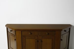 MICHELUCCI GIOVANNI (1891 - 1990) : Credenza con mensola Torbecchia per Poltronova  - Asta Asta 393 | DESIGN E ARTI DECORATIVE DEL NOVECENTO Online - Associazione Nazionale - Case d'Asta italiane