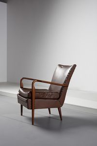 STUDIO TECNICO CASSINA : Coppia di poltrone 401  - Asta Asta 393 | DESIGN E ARTI DECORATIVE DEL NOVECENTO Online - Associazione Nazionale - Case d'Asta italiane