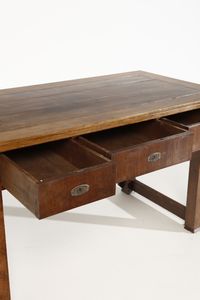 GRASSI VITTORIO (1878 - 1958) : attribuito. Scrivania con sedia  - Asta Asta 393 | DESIGN E ARTI DECORATIVE DEL NOVECENTO Online - Associazione Nazionale - Case d'Asta italiane