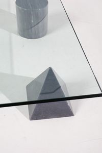 VIGNELLI MASSIMO (n. 1931) : Tavolino da salotto Metaphora per Castigliani  - Asta Asta 393 | DESIGN E ARTI DECORATIVE DEL NOVECENTO Online - Associazione Nazionale - Case d'Asta italiane