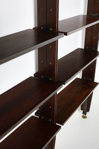 MANIFATTURA ITALIANA : Libreria  - Asta Asta 393 | DESIGN E ARTI DECORATIVE DEL NOVECENTO Online - Associazione Nazionale - Case d'Asta italiane