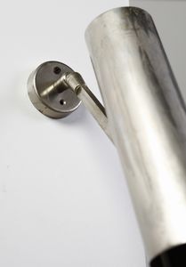 MANIFATTURA ITALIANA : Quattro faretti da muro  - Asta Asta 393 | DESIGN E ARTI DECORATIVE DEL NOVECENTO Online - Associazione Nazionale - Case d'Asta italiane