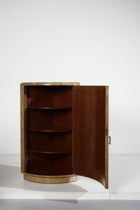 MERONI & FOSSATI : Coppia di mobili angoliera  - Asta Asta 393 | DESIGN E ARTI DECORATIVE DEL NOVECENTO Online - Associazione Nazionale - Case d'Asta italiane