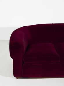 ULRICH GUGLIELMO (1904 - 1977) : attribuito. Divano  - Asta Asta 393 | DESIGN E ARTI DECORATIVE DEL NOVECENTO Online - Associazione Nazionale - Case d'Asta italiane