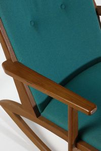 JENSEN GEORG : Rocking chair  - Asta Asta 393 | DESIGN E ARTI DECORATIVE DEL NOVECENTO Online - Associazione Nazionale - Case d'Asta italiane