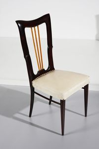 MANIFATTURA ITALIANA : Sei sedie  - Asta Asta 393 | DESIGN E ARTI DECORATIVE DEL NOVECENTO Online - Associazione Nazionale - Case d'Asta italiane